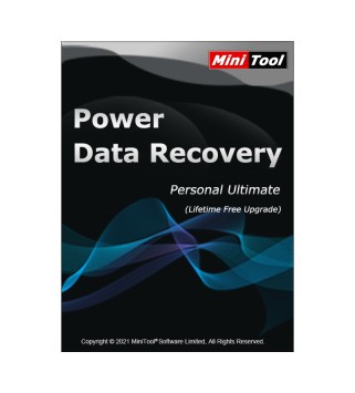 MiniTool Power Data Recovery Personal Ultimate License 3 PCs Key GLOBAL